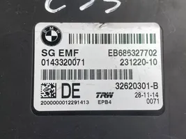 BMW 3 F30 F35 F31 Module de commande de frein à main 6863277