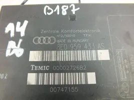 Audi A4 S4 B6 8E 8H Module confort 8E0959433AS