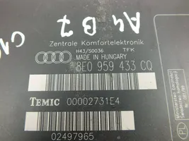 Audi A4 S4 B7 8E 8H Moduł / Sterownik komfortu 8E0959433CQ