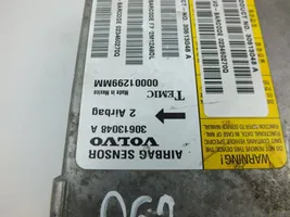 Volvo S40, V40 Module de contrôle airbag 30613048A