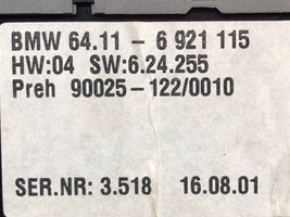 BMW 7 E65 E66 Autres tableaux de bord 6921115