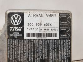 Seat Leon (1P) Sterownik / Moduł Airbag 3C0909605K