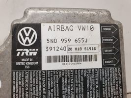 Volkswagen PASSAT B6 Turvatyynyn ohjainlaite/moduuli 5N0959655J