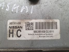Nissan Qashqai Calculateur moteur ECU MEC951030