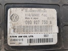 Volkswagen Golf V Vaihdelaatikon ohjainlaite/moduuli 09G927750A
