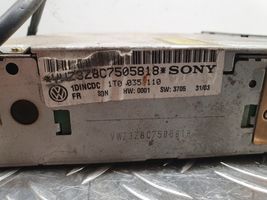 Volkswagen Touran I CD/DVD-vaihdin 1T0035110