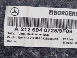 Mercedes-Benz E W212 Garniture de hayon A2126940725