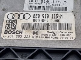 Audi A4 S4 B7 8E 8H Variklio valdymo blokas 8E0910115M