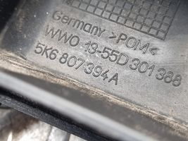 Volkswagen Golf VI Staffa di rinforzo montaggio del paraurti posteriore 5K6807394A