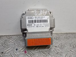 Audi A8 S8 D3 4E Sterownik / Moduł Airbag 4E0959655H