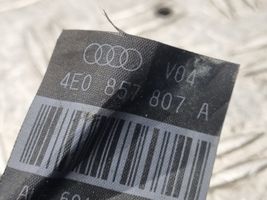 Audi A8 S8 D3 4E Keskipaikan turvavyö (takaistuin) 4E0857807A