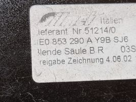 Audi A8 S8 D3 4E Etuoven lasin muotolista 4E0853290A