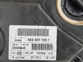 Volkswagen Golf VI Elektryczny podnośnik szyby drzwi przednich 5K0837755H