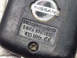 Nissan Pathfinder R51 Clé / carte de démarrage 5WK4876
