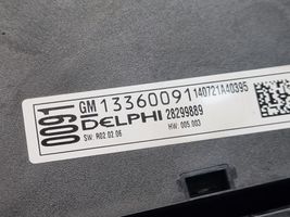 Opel Astra J Bedieneinheit Controller Multimedia 13360091