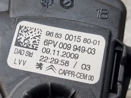 Citroen C3 Pedał gazu / przyspieszenia 9683001580