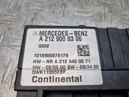 Mercedes-Benz C W204 Centralina/modulo pompa dell’impianto di iniezione A2129000306