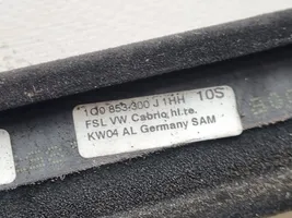 Volkswagen Eos Rear door glass trim molding 1Q0853300J