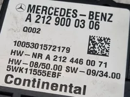 Mercedes-Benz C W204 Unidad de control/módulo de la bomba de inyección de combustible A2129000306