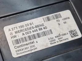 Mercedes-Benz C W204 Moottorin ohjainlaite/moduuli A2711500391