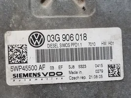 Volkswagen PASSAT B6 Moottorin ohjainlaite/moduuli 03G906018
