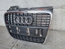 Audi A4 S4 B7 8E 8H Grille calandre supérieure de pare-chocs avant 8E0850651M