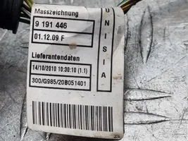 BMW X1 E84 Wiązka przewodów czujnika parkowania PDC 9191446