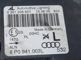 Audi A3 S3 A3 Sportback 8P Phare frontale 8P0941003L