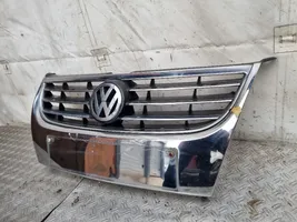 Volkswagen Touran I Rejilla superior del radiador del parachoques delantero 1T0853651G