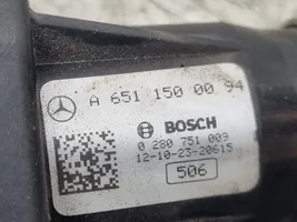 Mercedes-Benz B W246 W242 Imusarjan venttiilin käyttömoottori A6511500094