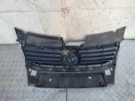 Volkswagen PASSAT B6 Front bumper upper radiator grill 3C0853651B