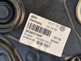 Volkswagen Golf VI Mécanisme de lève-vitre avec moteur 5K0837755G