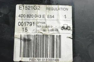 Audi A8 S8 D2 4D Module unité de contrôle climatisation 4d0820043e