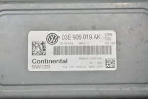 Volkswagen Polo V 6R Engine control unit/module 03E906019AK