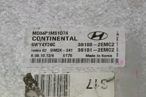 Hyundai Elantra Calculateur moteur ECU 391002EMC2