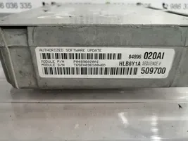 Chrysler Sebring (ST-22 - JR) Engine control unit/module 04896020AI