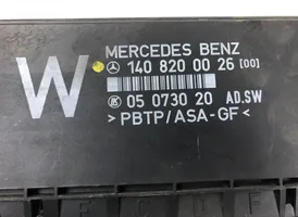 Mercedes-Benz S W140 Unité de commande / module de verrouillage centralisé porte 05073020