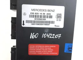 Mercedes-Benz SL R230 Kattoikkunan ohjainlaite/moduuli A2308205526