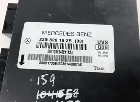 Mercedes-Benz SL R230 Kattoikkunan ohjainlaite/moduuli A2308205526