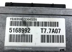 Saab 9-5 Sterownik / Moduł ECU 09378729