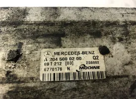 Mercedes-Benz E C207 W207 Interkūlerio radiatorius A2045000200