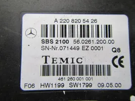 Mercedes-Benz S W220 Äänikomentojen ohjainlaite 461260001001