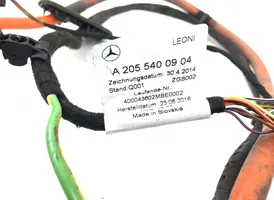 Mercedes-Benz C W205 Câble de recharge pour voiture électrique A2055402183