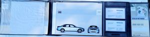 Volvo S80 Owners service history hand book 