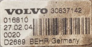 Volvo S80 Refroidisseur de vanne EGR 30637142