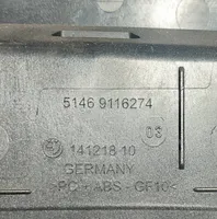 BMW 5 F10 F11 Parcel shelf grill 9116274