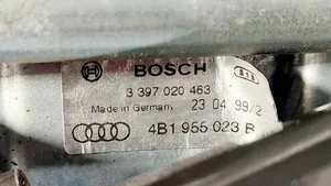 Audi A6 S6 C5 4B Etupyyhkimen vivusto ja moottori 4B1955023B
