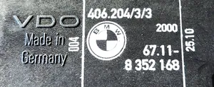 BMW 5 E39 Verrouillage du bouchon du réservoir de carburant E000