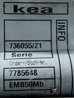 BMW 5 E39 Kabel wysokiego napięcia 73605571