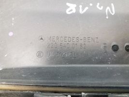 Mercedes-Benz S W220 Abdeckung Deckel Luftfilterkasten 2205400182